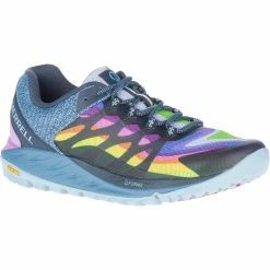 Discount 😉 Merrell 👩 Women's Antora 2 Rainbow Running 👟 Shoes 👍