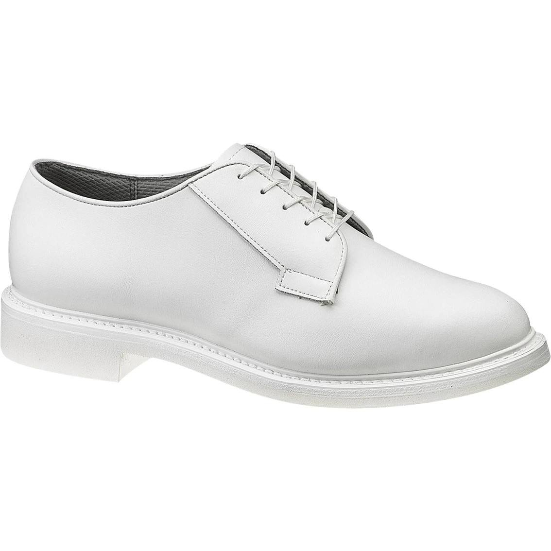Deals 😀 Bates Men's White Leather Oxfords 👍