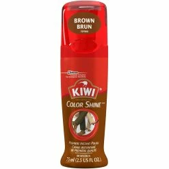 Cheapest 👏 Kiwi Color Shine Premiere Instant Brown Leather Polish 2.5 Oz. 🤩
