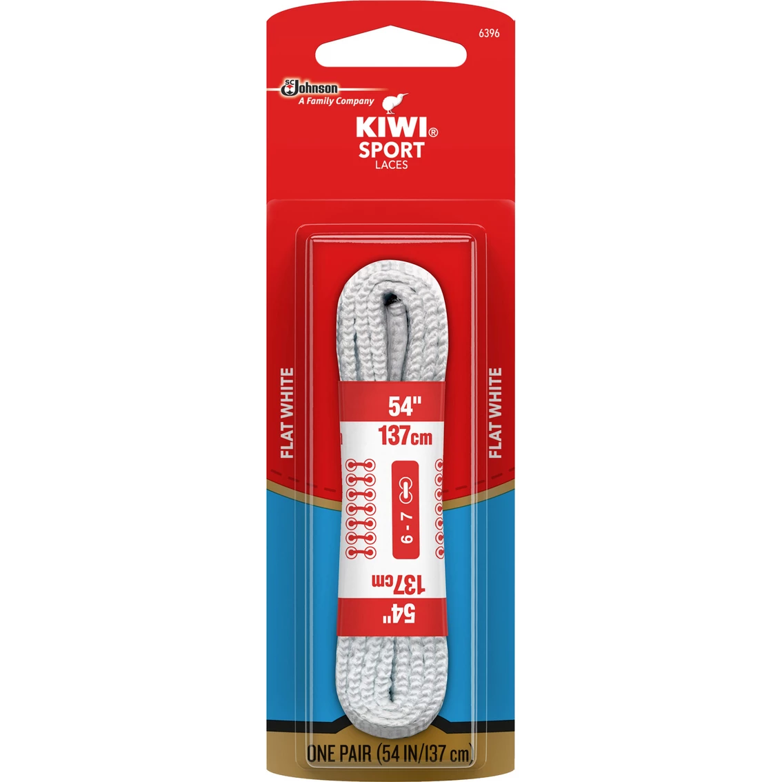 Outlet ✨ Kiwi 54 In. White Sport Flat Laces 🔥