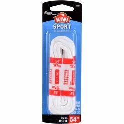 Discount 🔔 Kiwi Sport Oval 54 In. White Laces, 1 Pair 🎉
