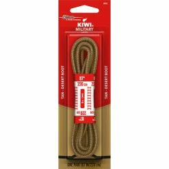 Hot Sale 💯 Kiwi Military Desert Boot Laces 87 In., Tan 🌟